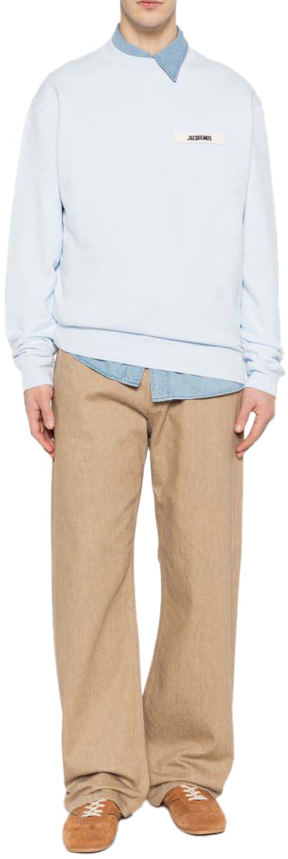 Jacquemus Sweaters Clear Blue Blauw
