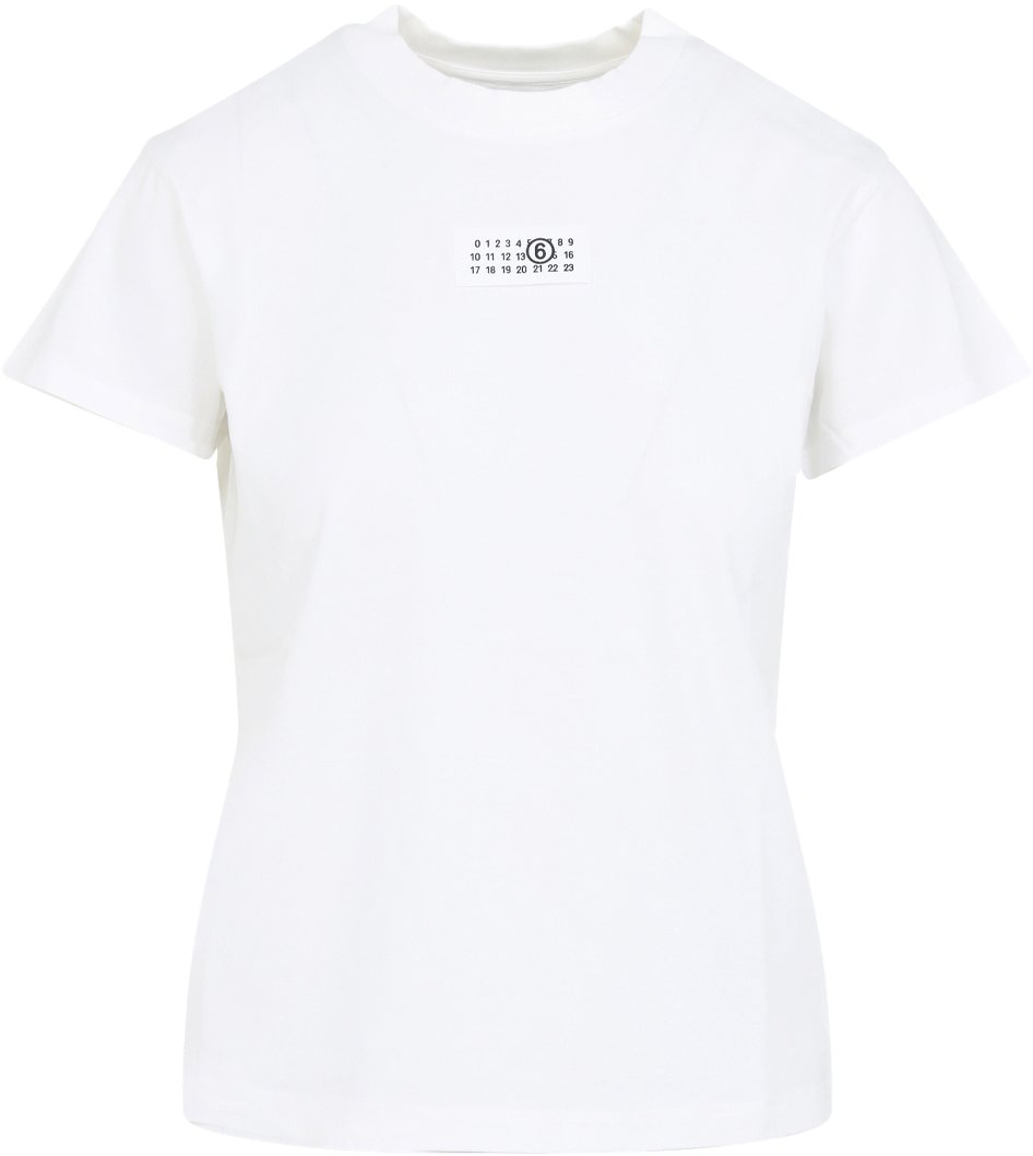 Maison Margiela T-Shirts And Polos Beige Wit