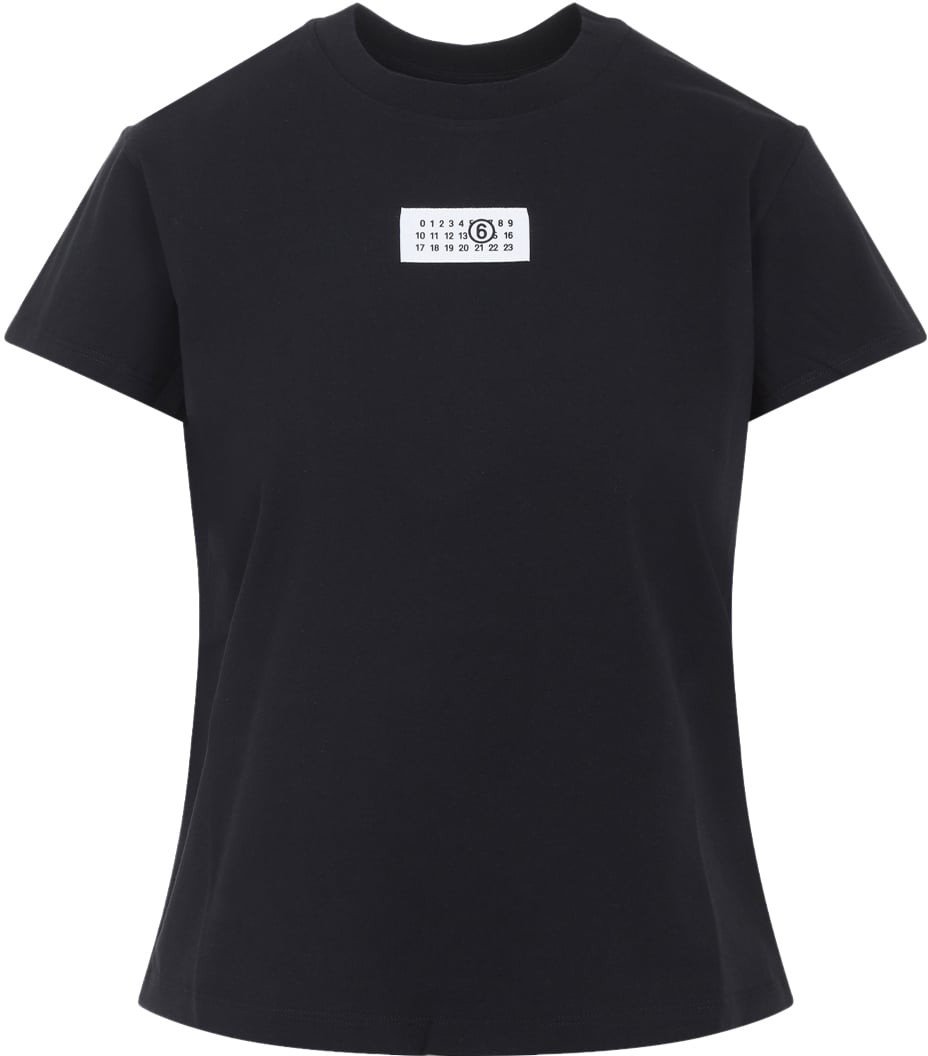 Maison Margiela T-Shirts And Polos Black Zwart