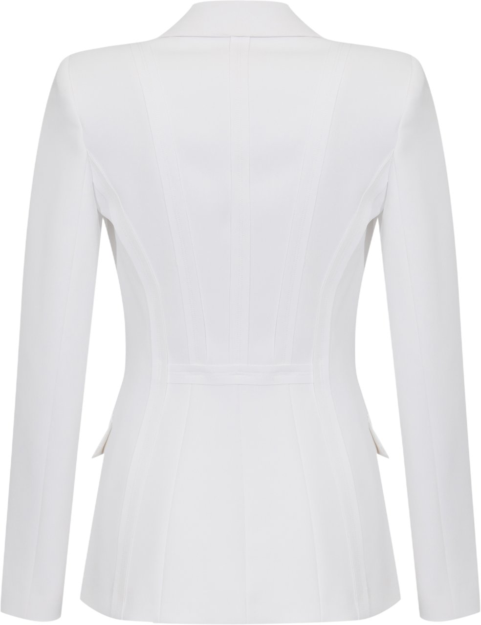 Elisabetta Franchi Jackets Ivory Wit