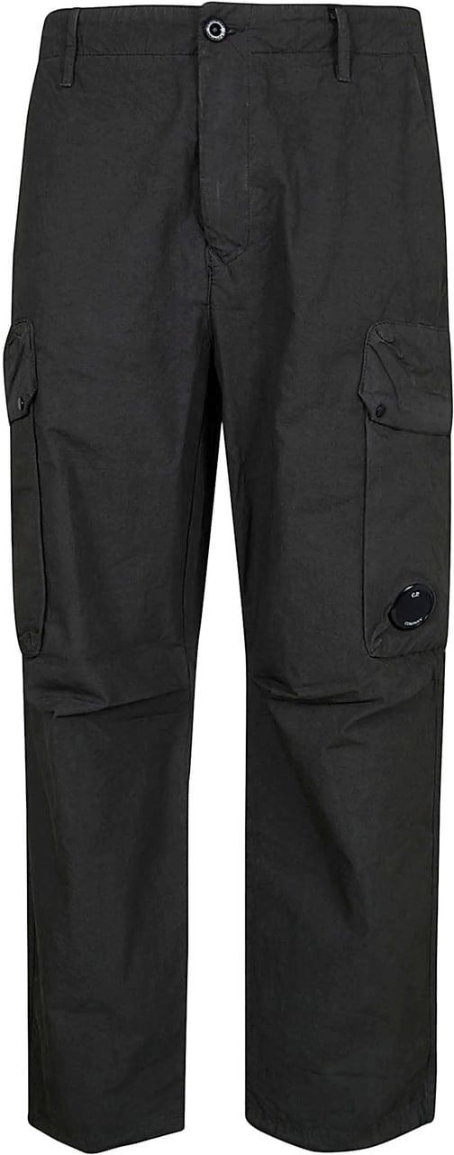 CP Company Pants Cargo Pant In Microreps Grigio Donkergrijs