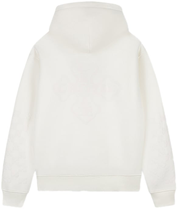 Croyez Croyez Cross Zip Hoodie Wit