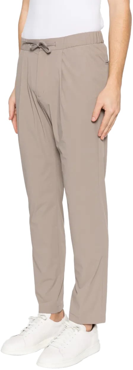 Herno Trousers Tortora Chiaro Taupe