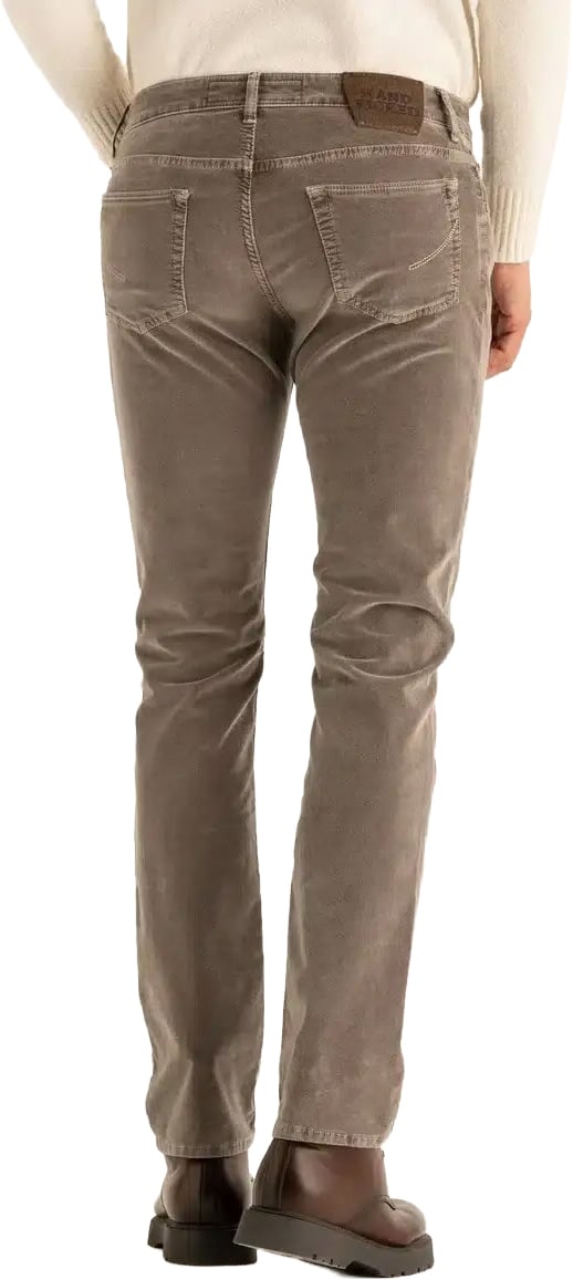 HANDPICKED Ravello Velvet Testa Di Moro Beige