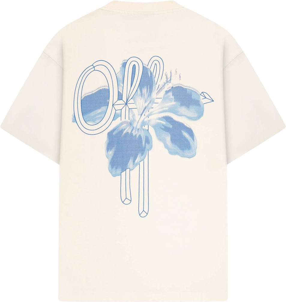 OFF THE PITCH Corsage Loose Fit Tee Off white Wit