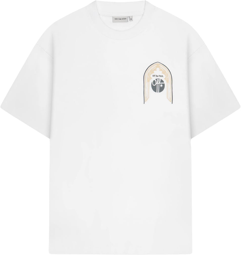 OFF THE PITCH Sacred Loose Fit Tee White Wit