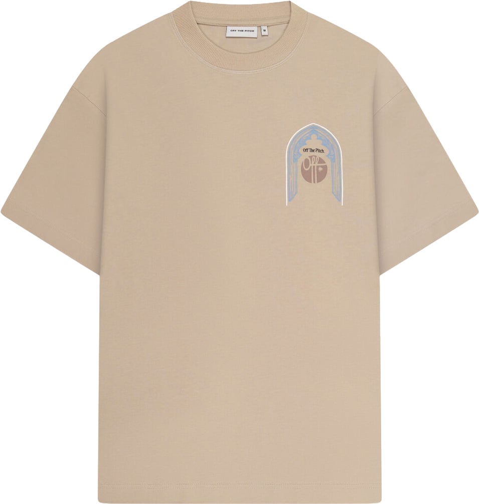 OFF THE PITCH Sacred Loose Fit Tee Sand Beige