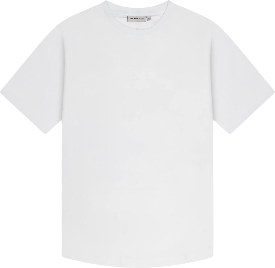 OFF THE PITCH Botanic Slim Fit Tee White Wit
