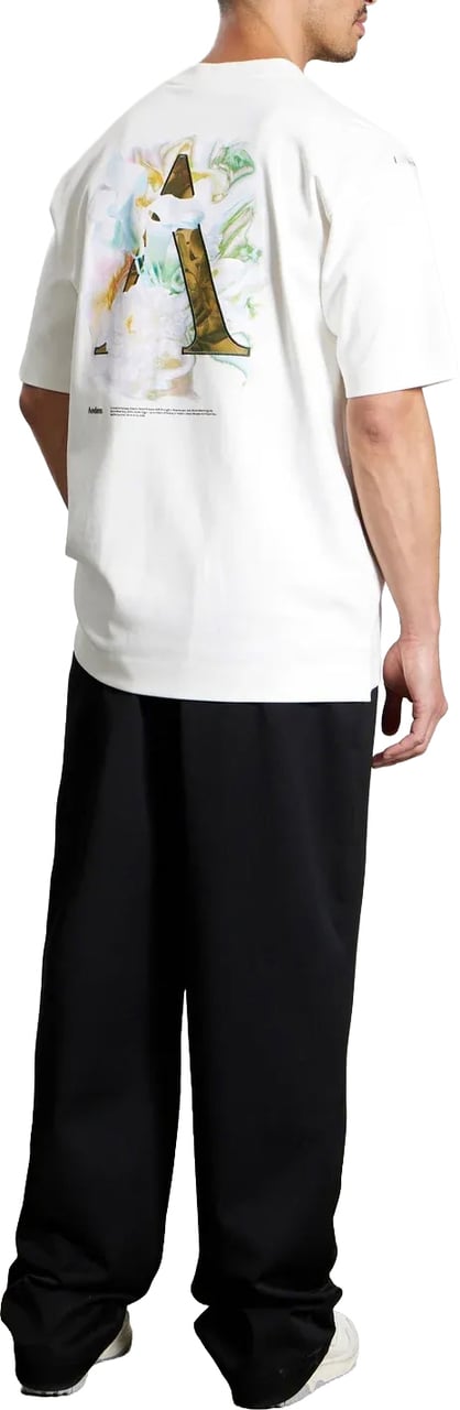 Aeden Evander Tee Off-White Wit
