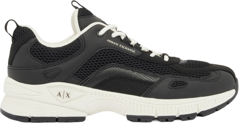 Armani Exchange Sneaker Black/Black Zwart