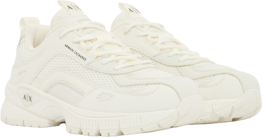 Armani Exchange Sneakers Offwhite/Offwhite Wit