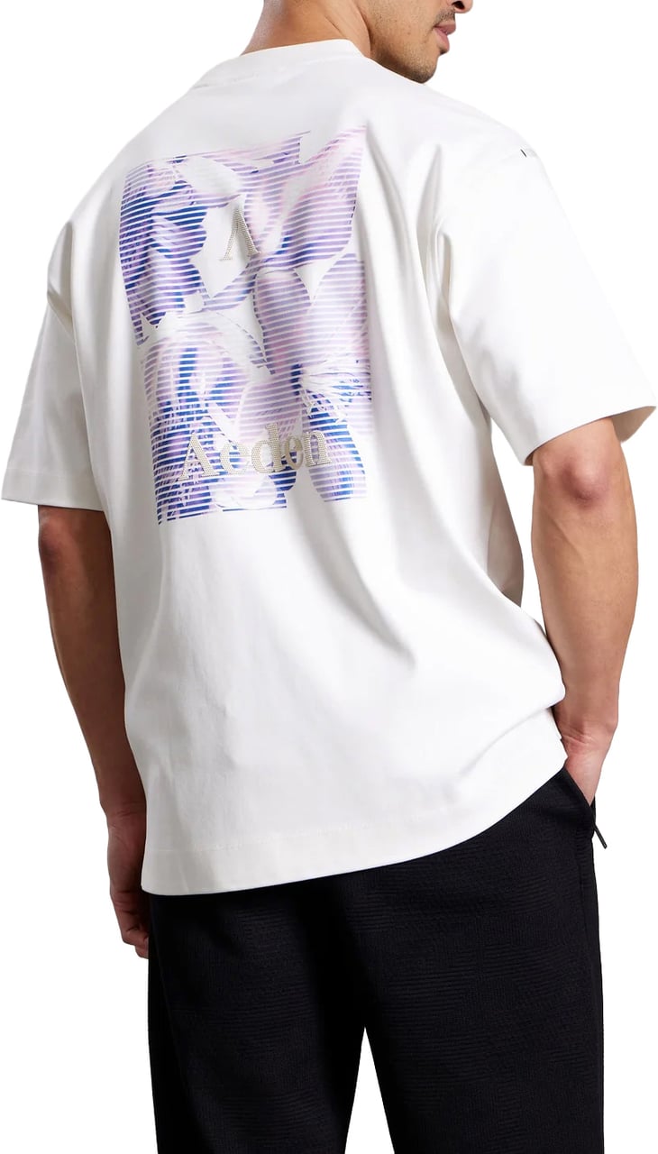 Aeden Gabbs Tee Offwhite Wit