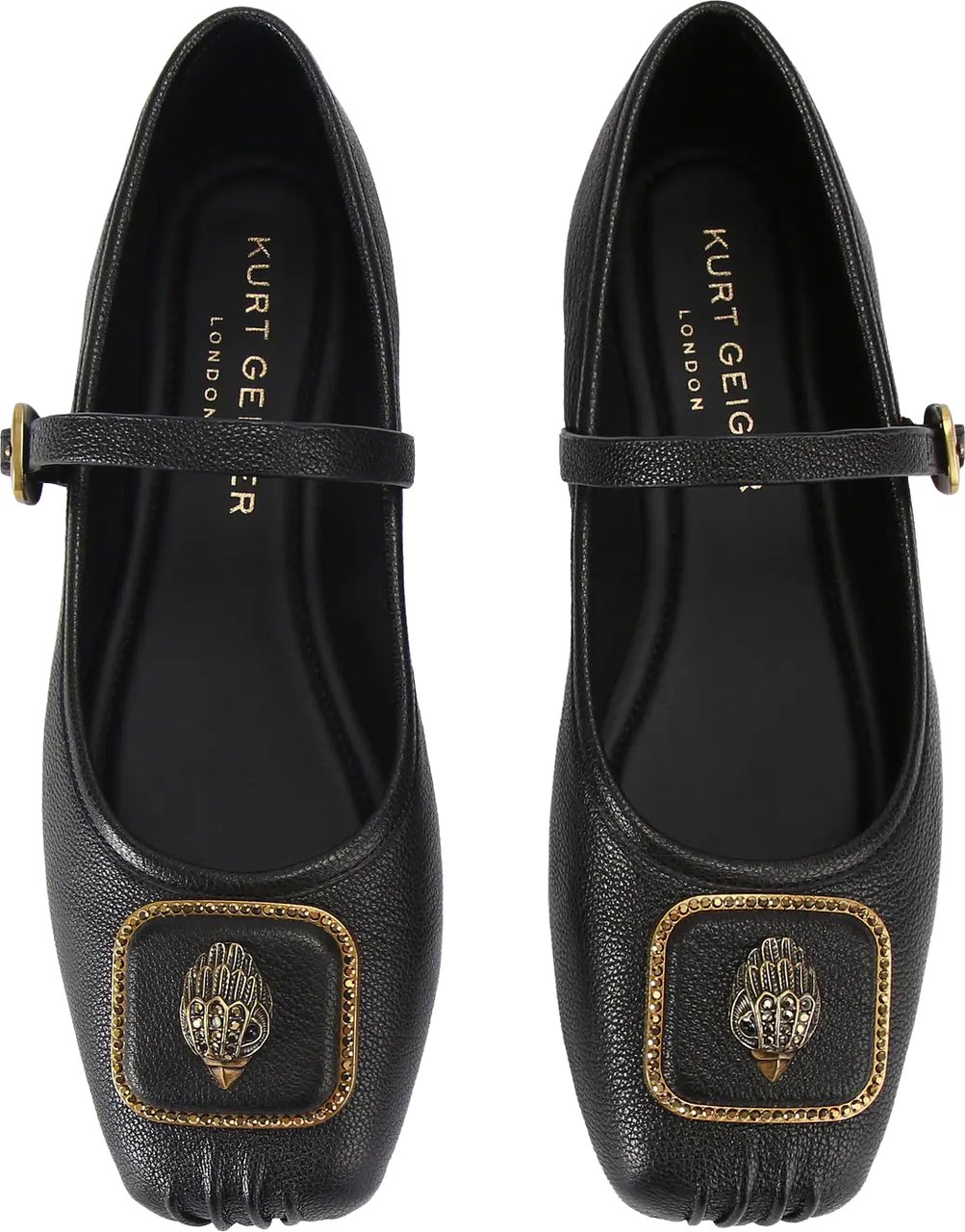 Kurt Geiger London Pimlico Ballarina Zwart