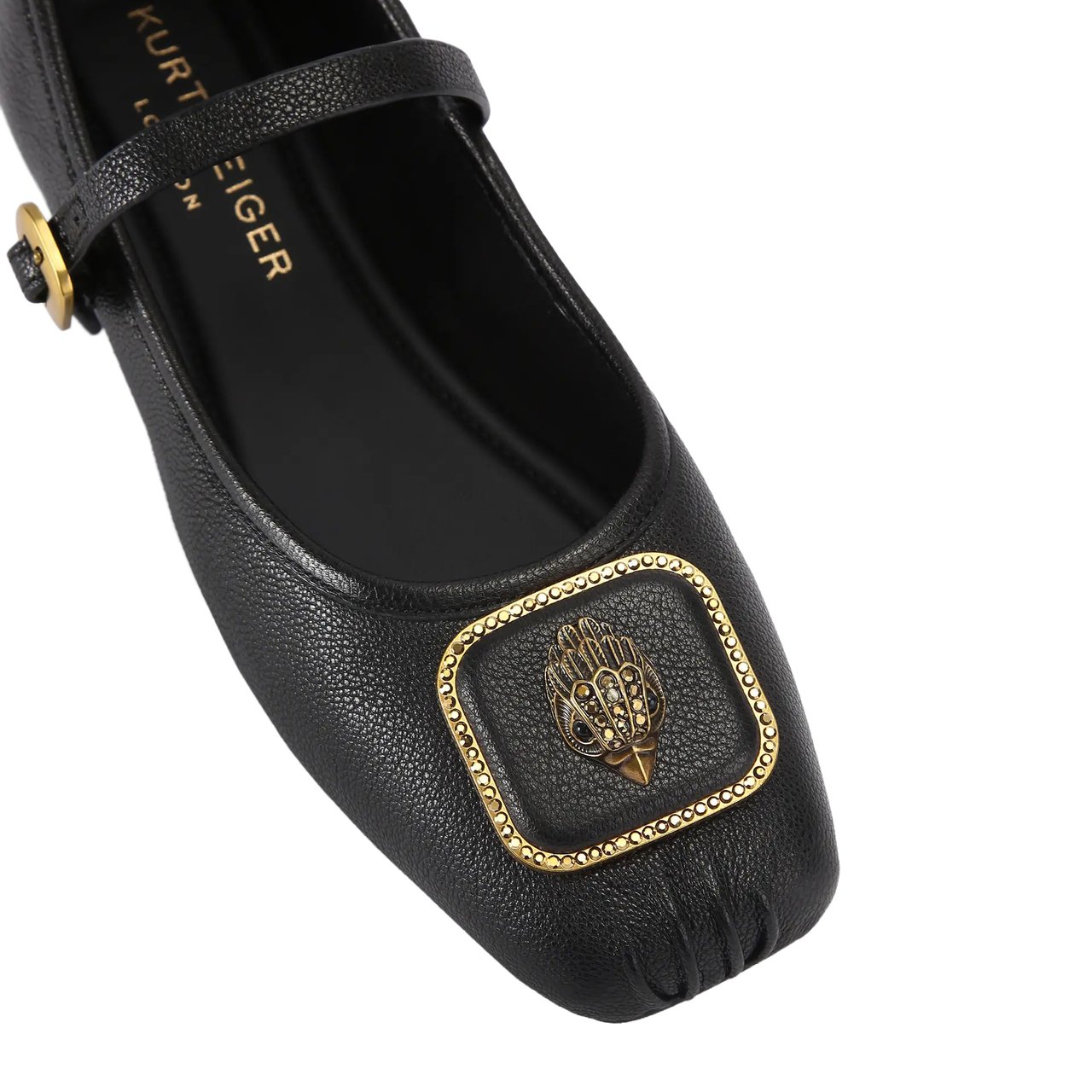 Kurt Geiger London Pimlico Ballarina Zwart