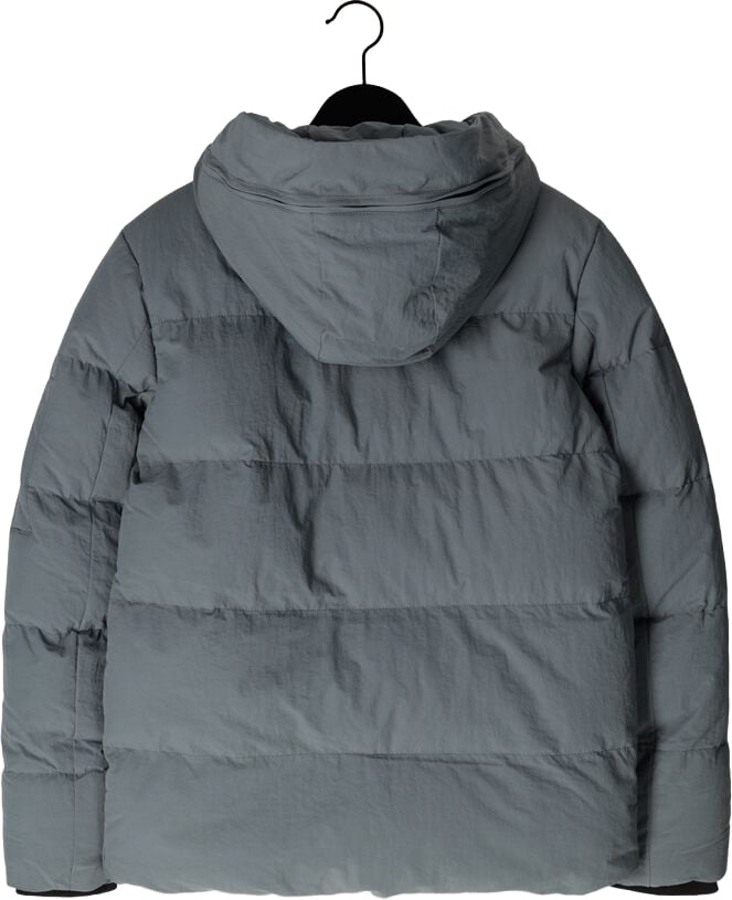 Ballin Amsterdam Logo Badge Padded Jacket Blauw