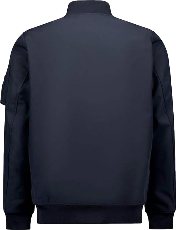 Airforce Pike Padded Bomber Jacket Blauw