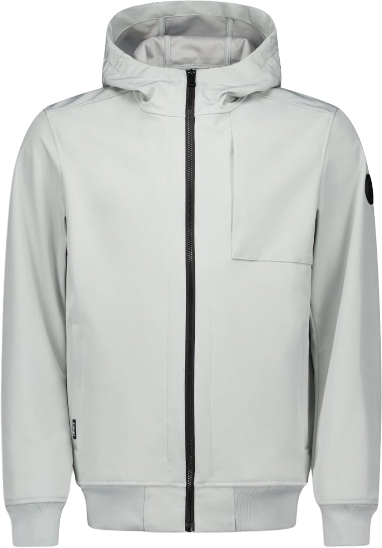 Airforce Softshell Jacket Chestpocket Metallic