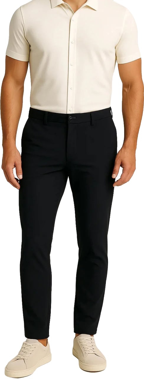 Mi Piace Trousers L32 Black Zwart