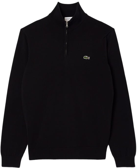 Lacoste Lacoste Sweater 1/4 Zipper Zwart