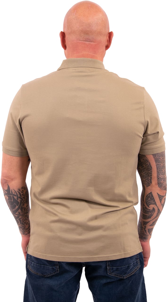Lyle & Scott Superfine Polo Shirt Sage Uniform Beige