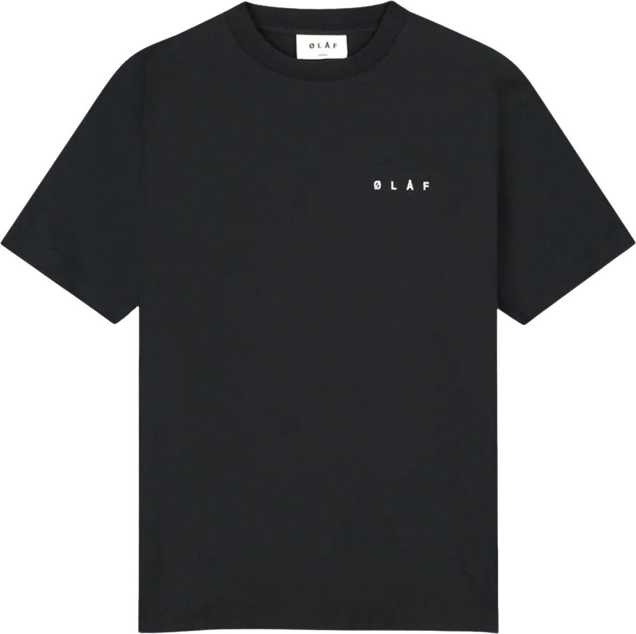 ØLÅF olaf crafted pear tee Zwart