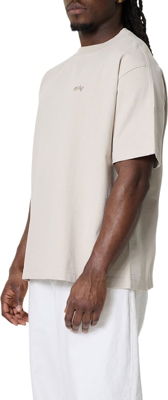 ØLÅF olaf signature ss tee Beige