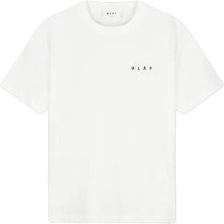 ØLÅF olaf crafted fruit bowl tee Wit