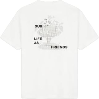 ØLÅF olaf crafted fruit bowl tee Wit