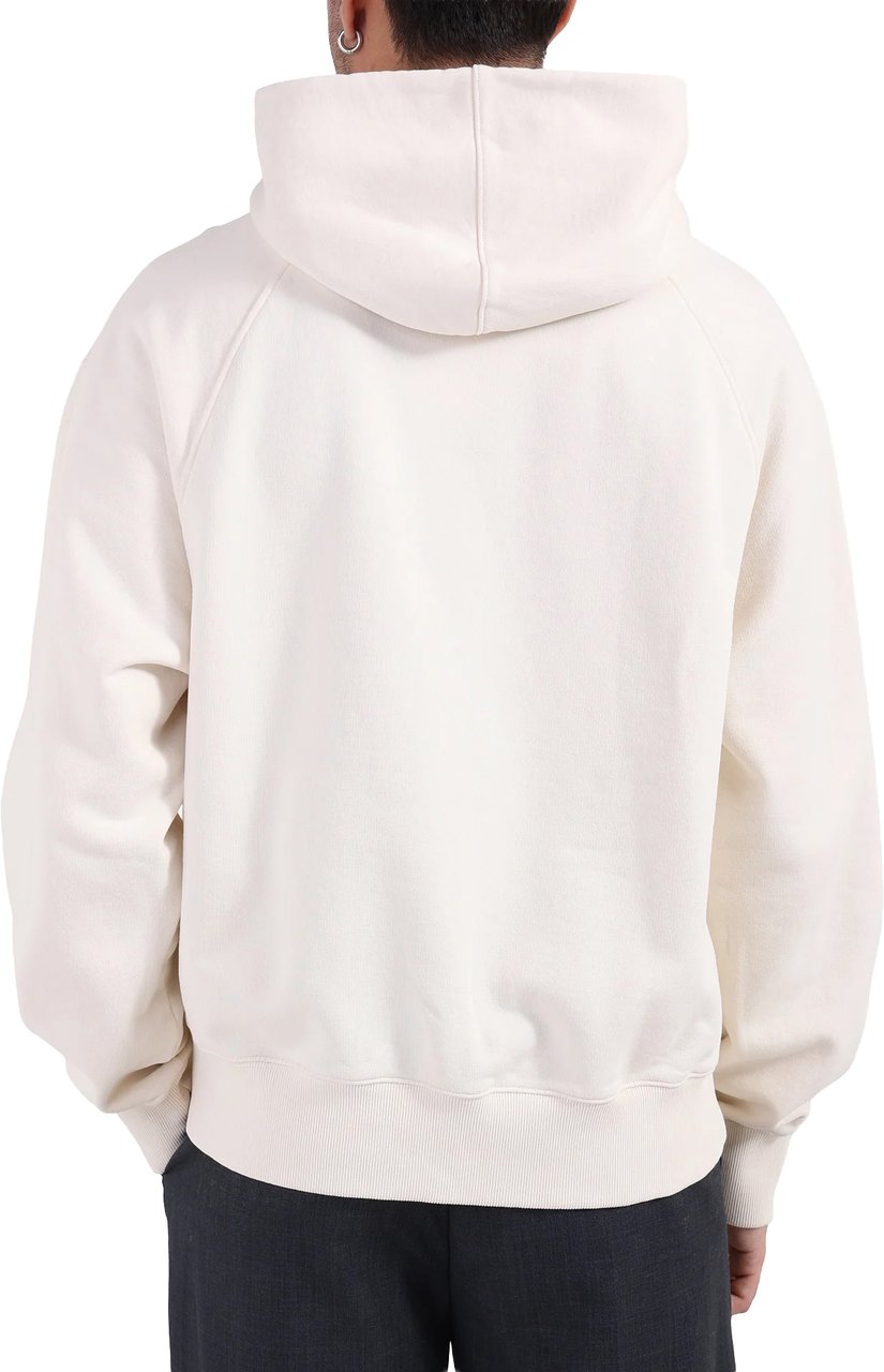 ØLÅF olaf signature boxy hoodie Wit