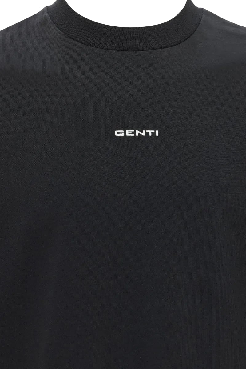 Genti genti t-shirt ss zwart Zwart