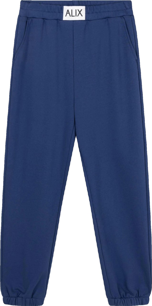 Alix The Label blue sweatpants Blauw