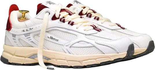 Mercer Amsterdam Re-run vintage nappa Wit