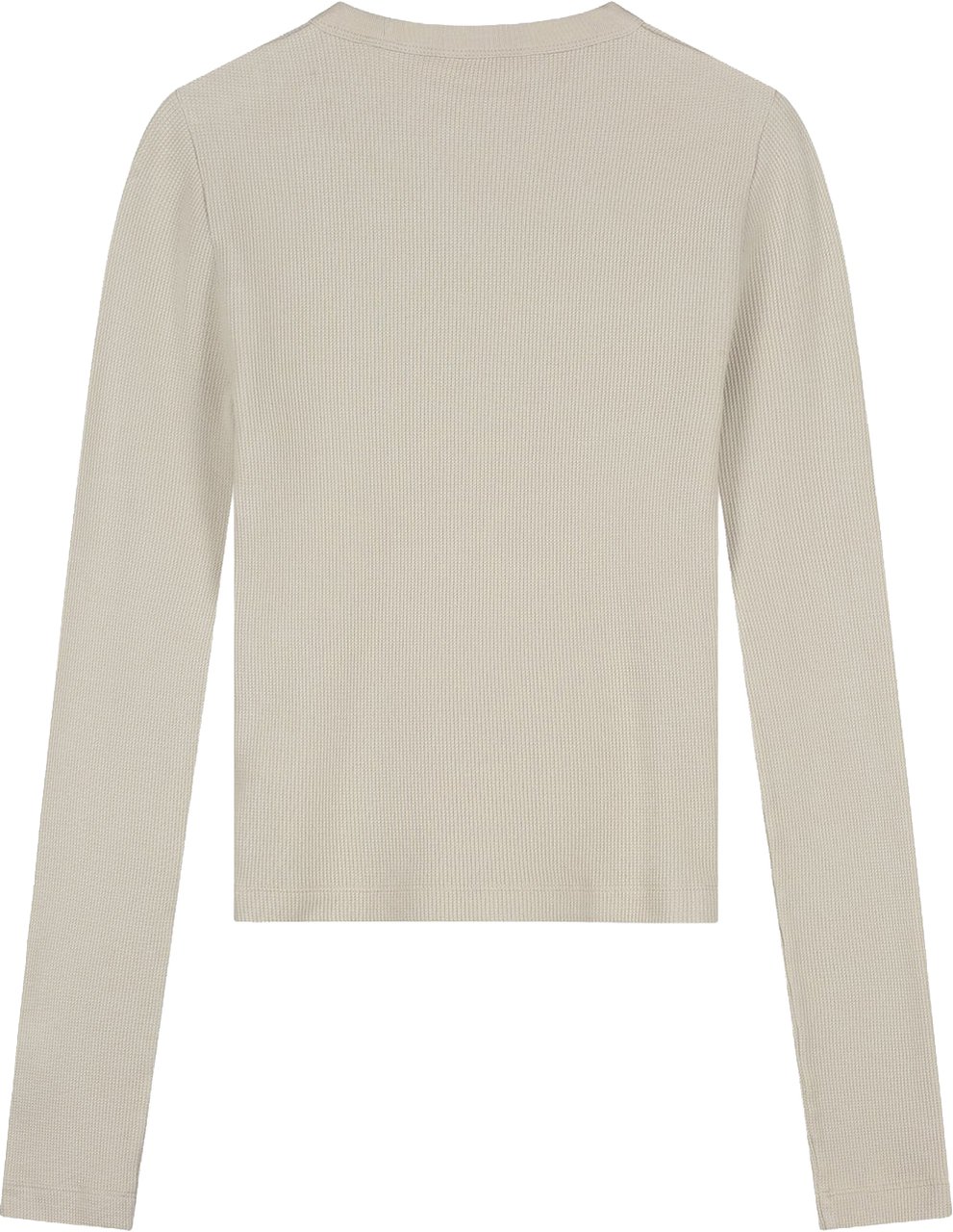 ØLÅF waffle top ls Taupe