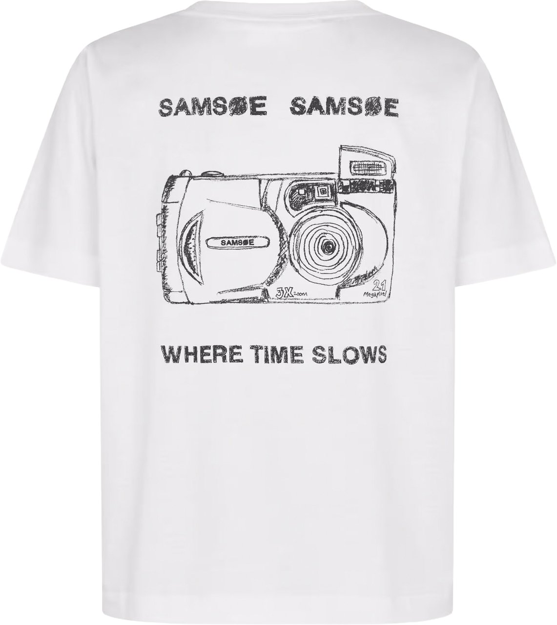 Samsøe Samsøe sacamino shirt Wit