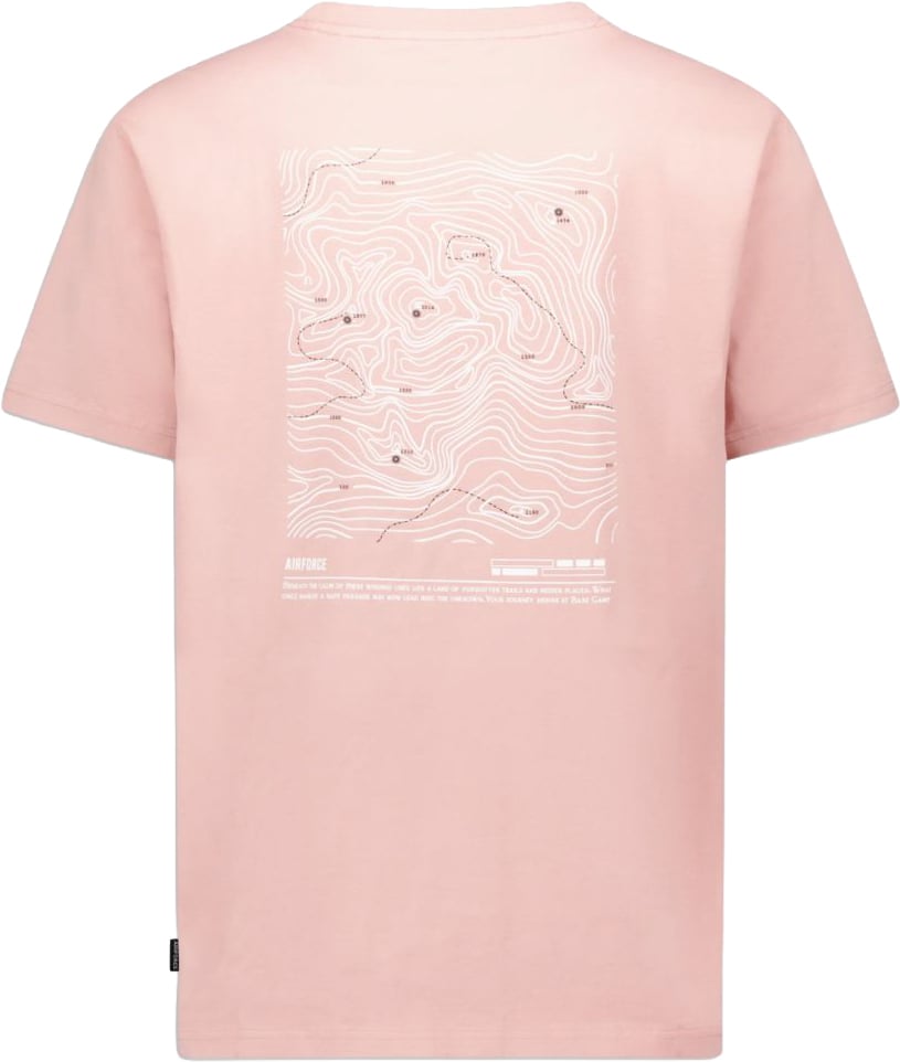 Airforce Altitude Tshirt misty rose/white Roze