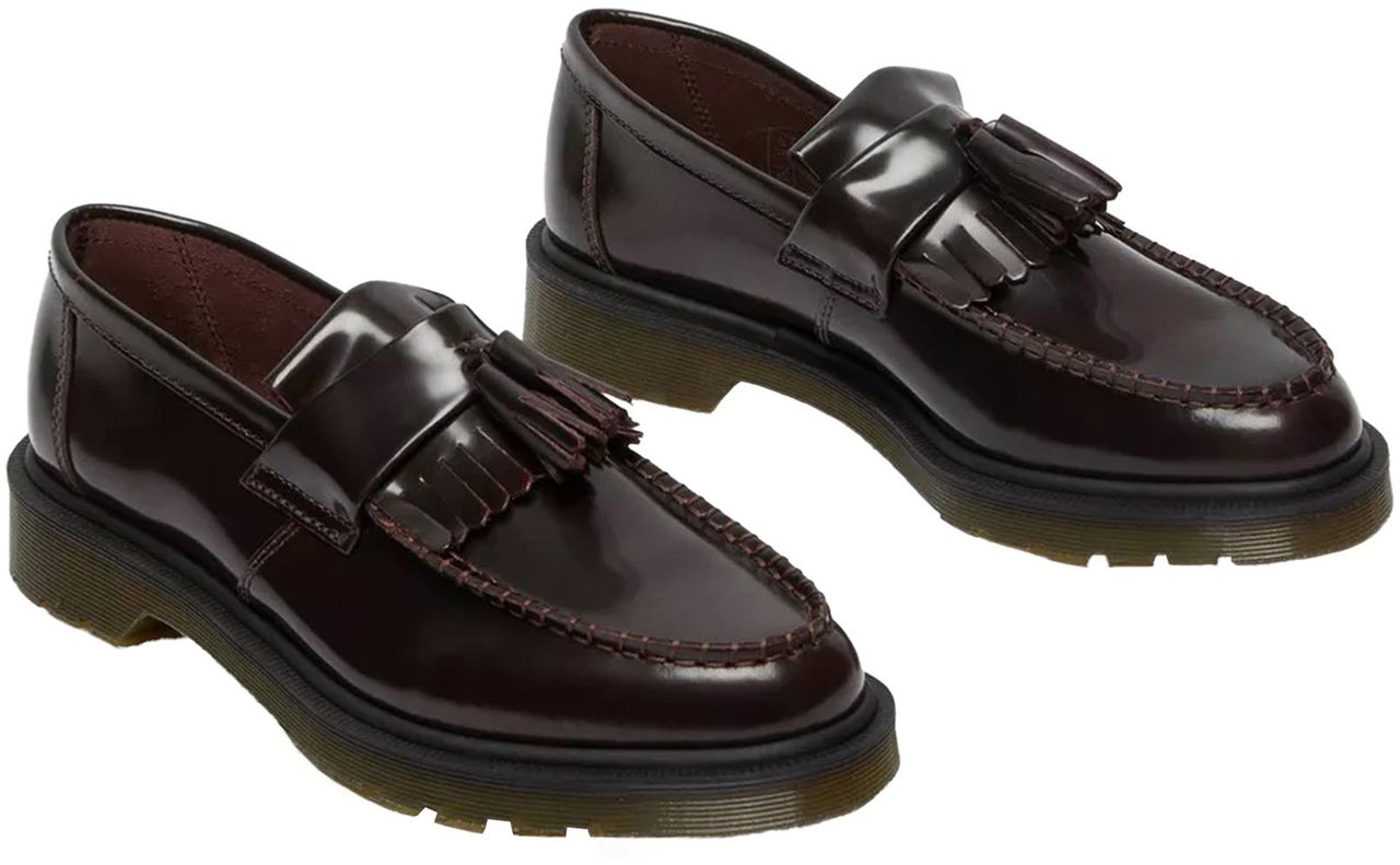 Dr. Martens Dr Martens Flat Shoes Bordeaux Red Rood