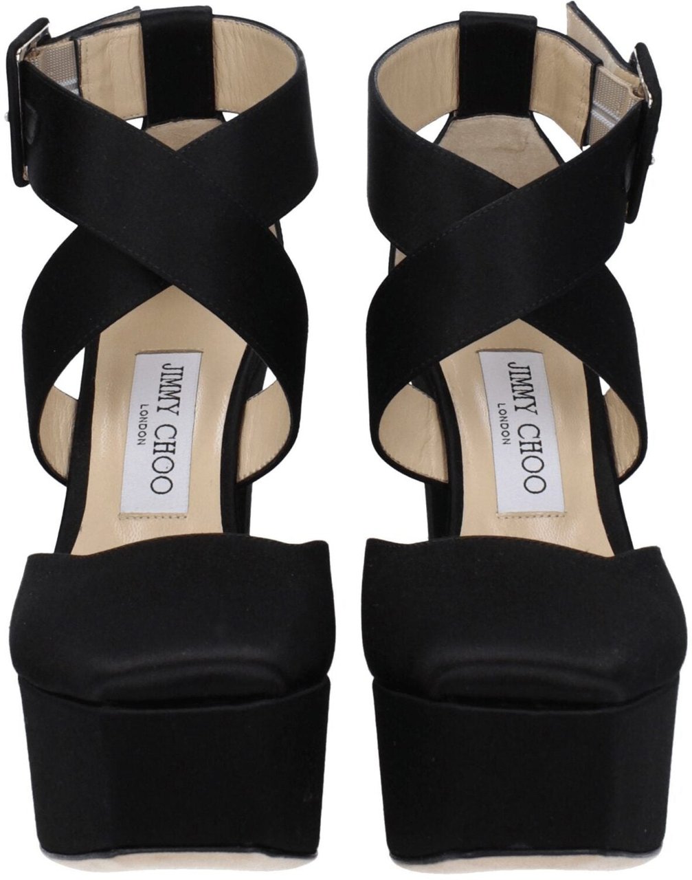 Jimmy Choo Jimmy Choo Platform Sandals Zwart