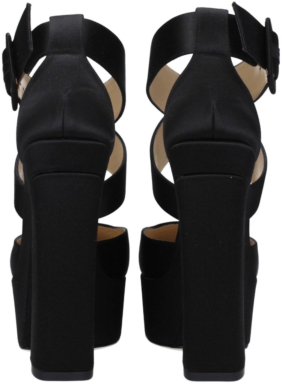 Jimmy Choo Jimmy Choo Platform Sandals Zwart