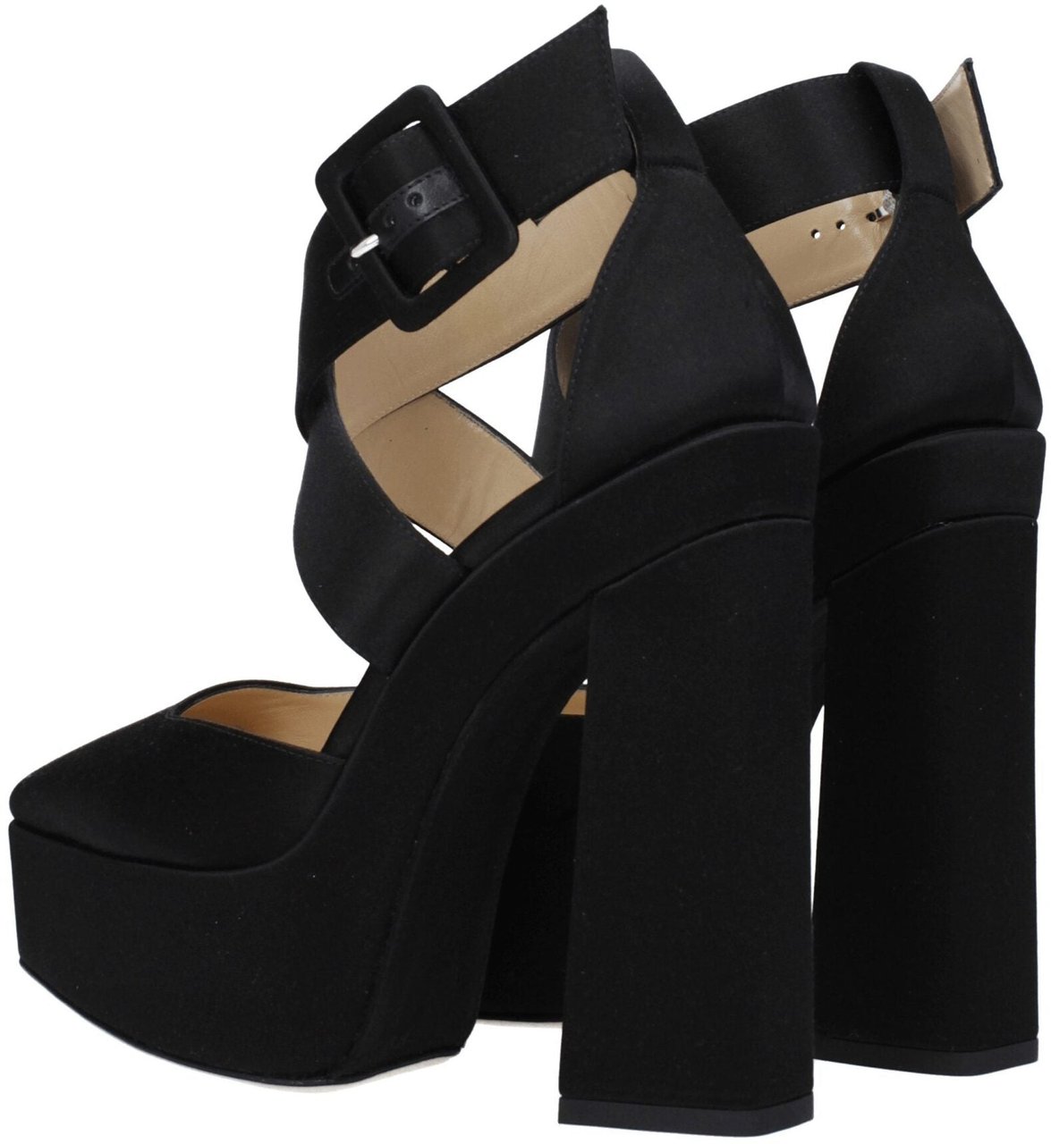 Jimmy Choo Jimmy Choo Platform Sandals Zwart