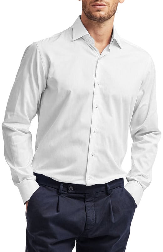 Ballantyne ballantyne - Shirts - cam100c-506se-bianco Wit