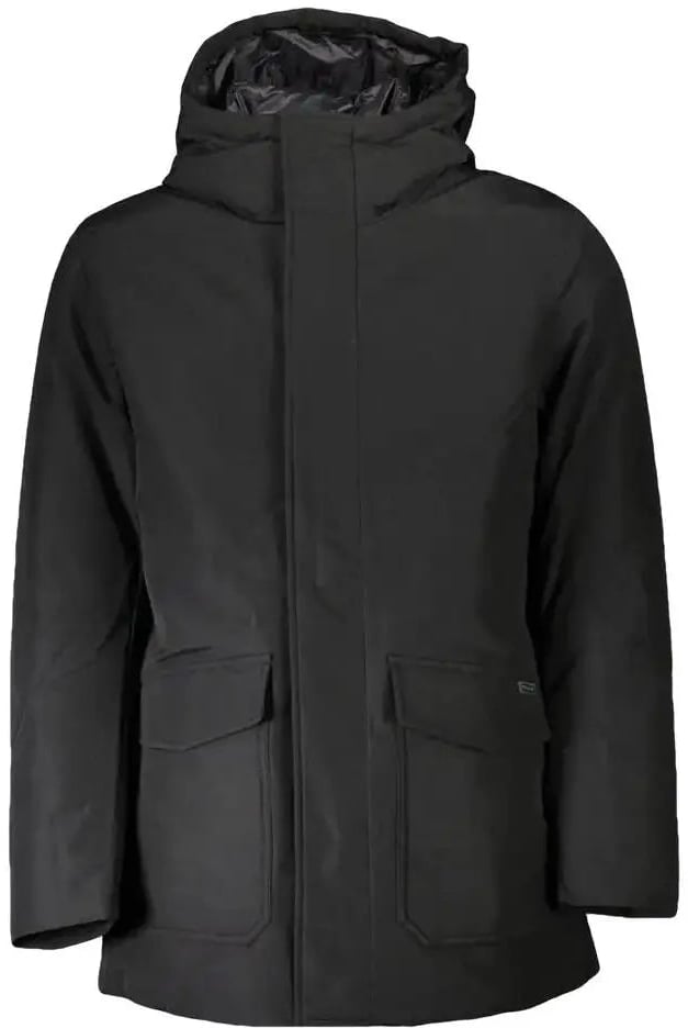 Woolrich Woolrich "Cleveland" Down Parka Jacket Black Zwart