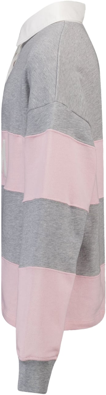 MSGM MSGM Kinder Meisjes Trui In Licht Roze Lichtgrijs