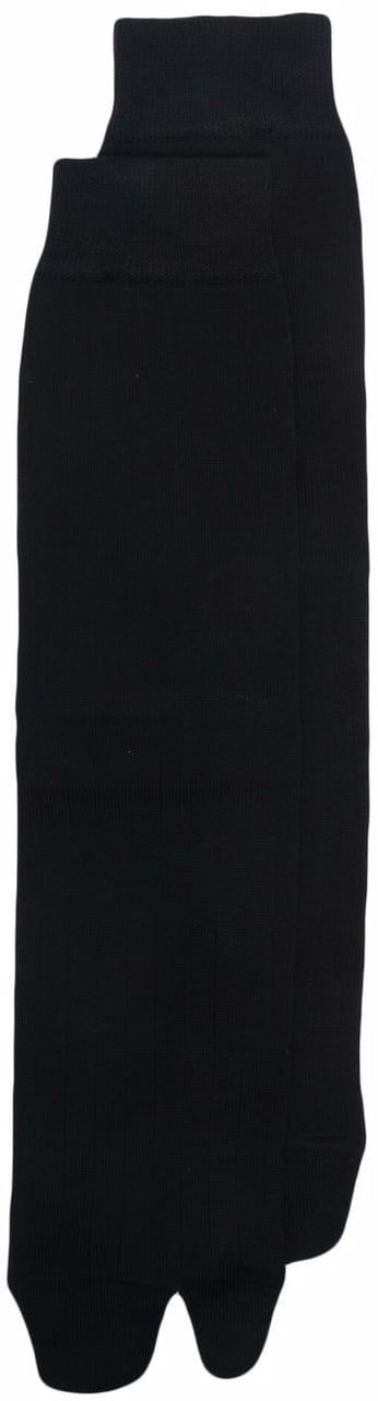 Maison Margiela Tabi Socks Bootleg Black Zwart