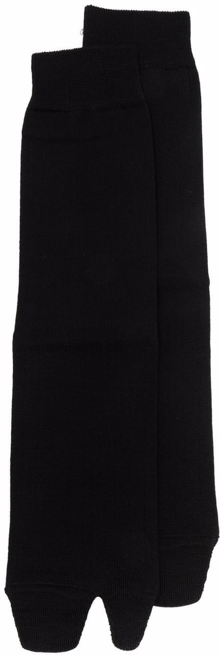 Maison Margiela Tabi Socks Bootleg Black W Zwart