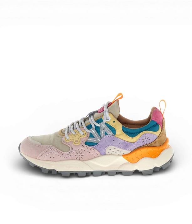 Flower Mountain Sneakers Pink Roze