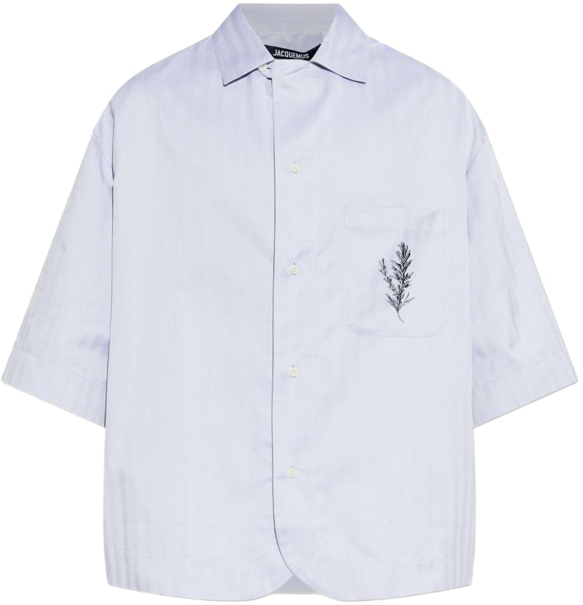 Jacquemus Shirts Clear Blue Blauw