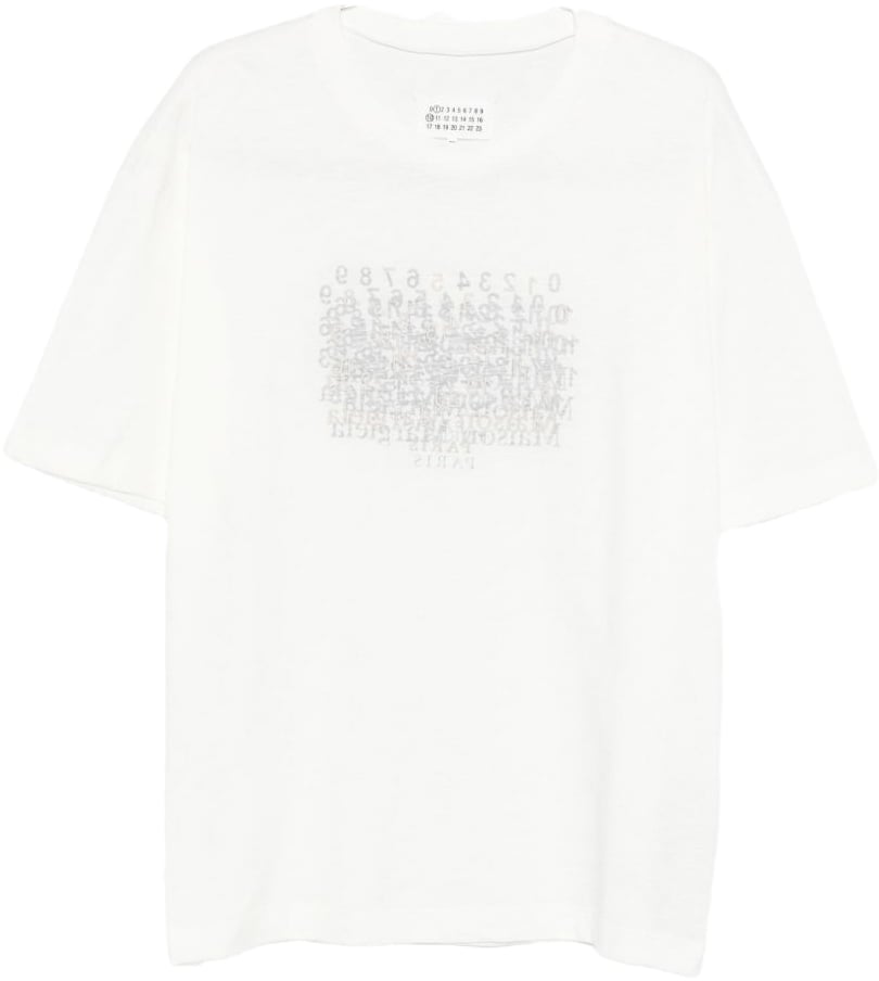Maison Margiela T-Shirts And Polos Bianco Wit
