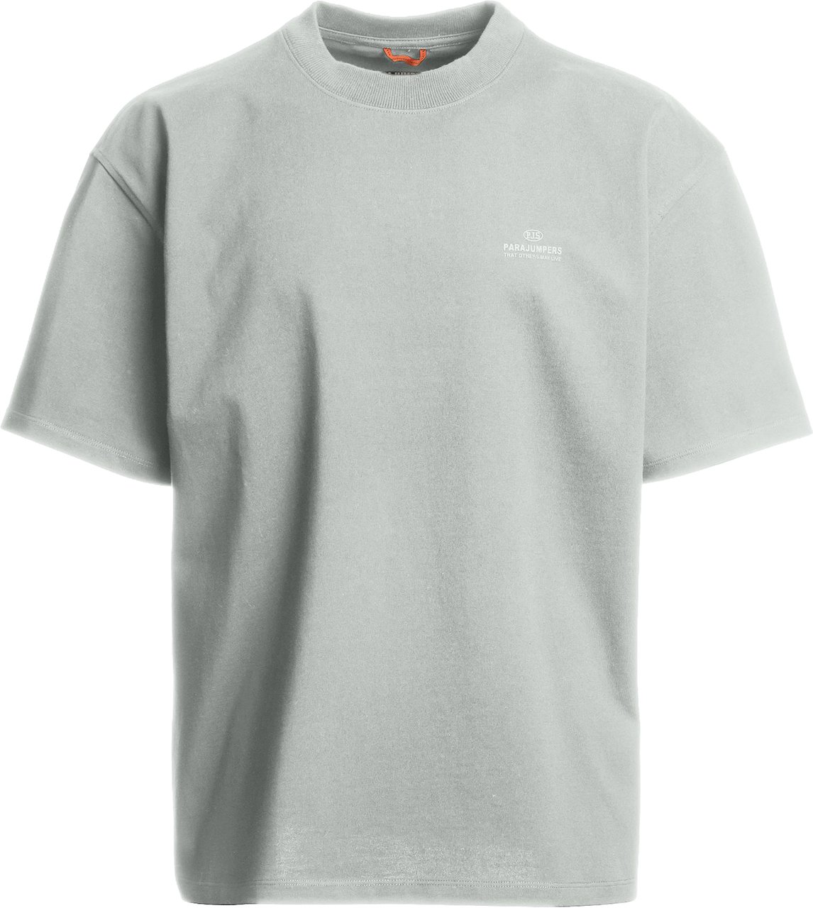 Parajumpers Reg Tee Man Fresh Grey Grijs