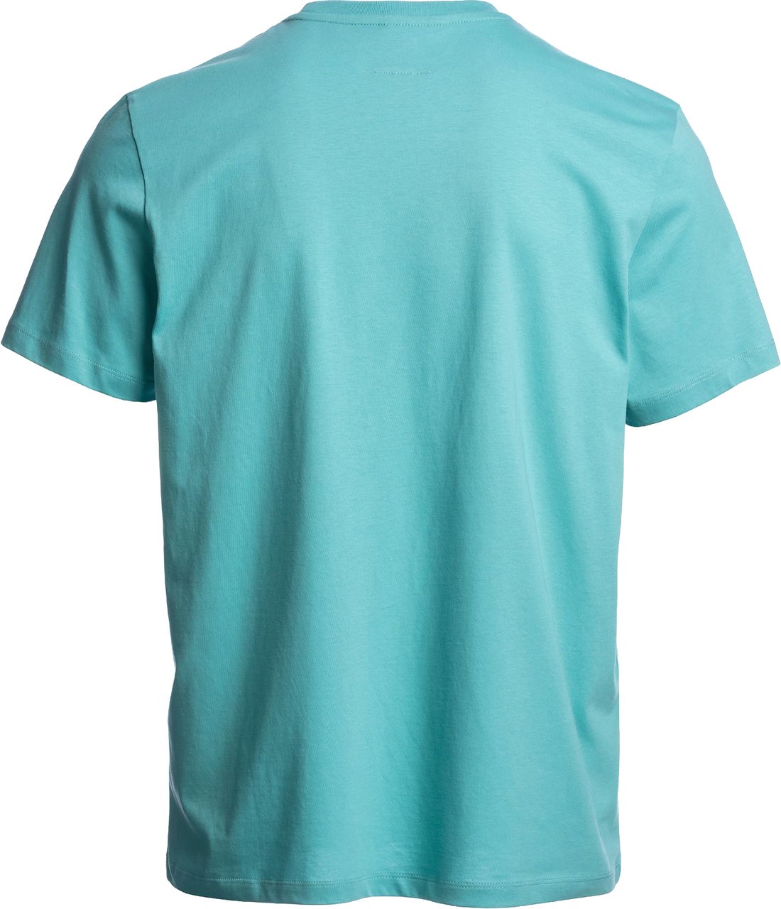 Parajumpers Patch Tee Man Aqua Blauw