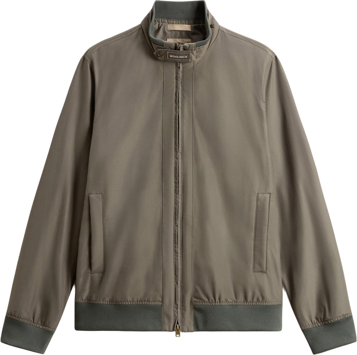 Woolrich Spring Lewis Bomber Smokey Olive Groen